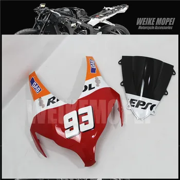 

Sticker 93 Front Upper Fairing Headlight Cowl Cover Nose Panel Fit For HONDA CBR1000RR 2008 2009 2010 2011