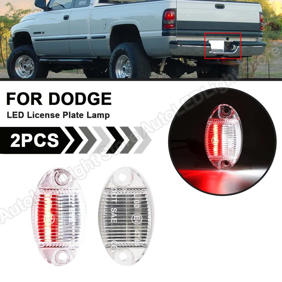 Fog Light 2012 Dodge Ram License Plate Bulb H11 Halogen Headlight
