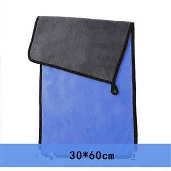 

Car Wash Towel Microfiber Cloth Coral Velvet Glass Detailing Auto Window Cleaning Wipe Water Absorption Scouring Pad Car Care