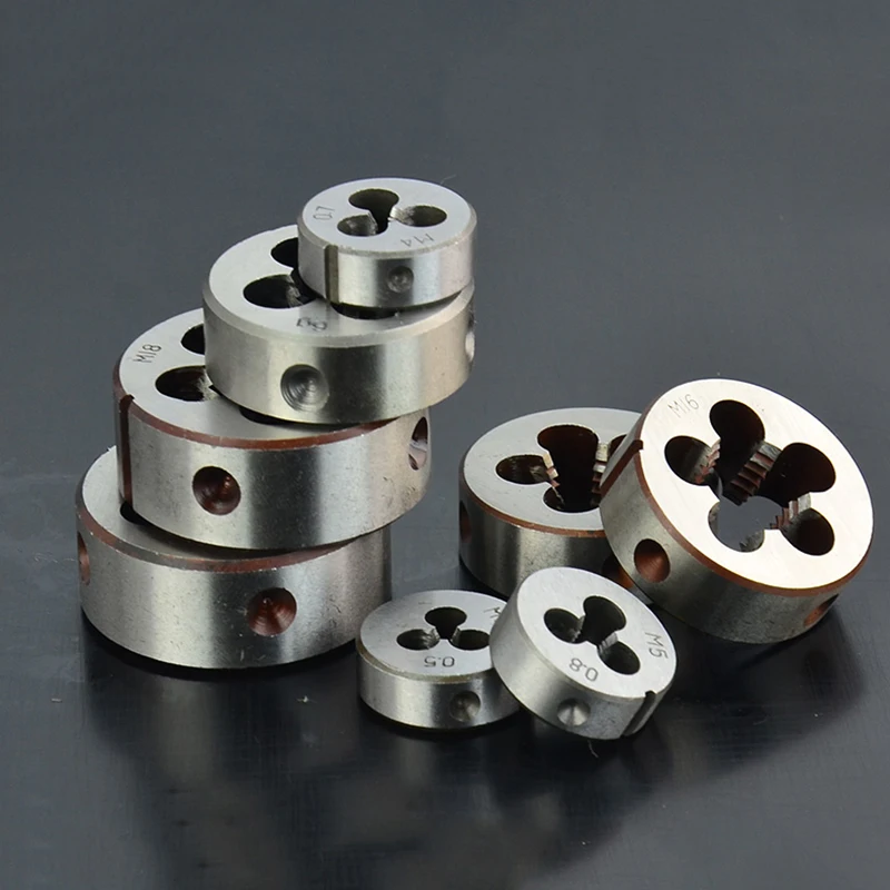 

M18-M22 Metric Die Set Thread Die Alloy Steel Threading Tools Lathe Machine Thread Maker