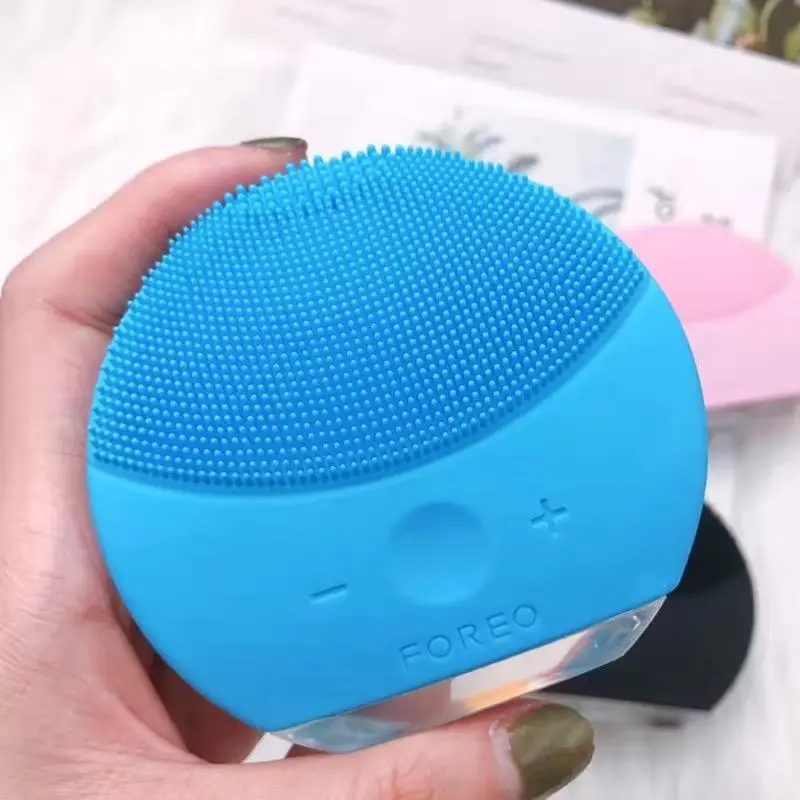 

Mini Ultrasonic Silicone Electric Pore Cleaner Import Cleaning Instrument Girl Birthday Gift Christmas Gift