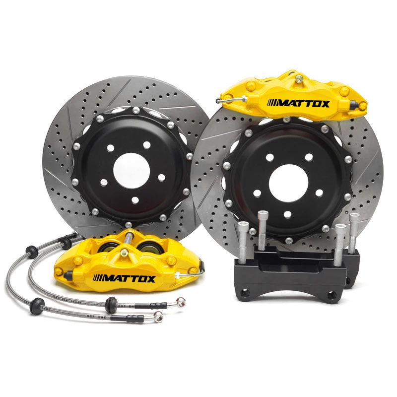 Mattox Big Brake Kit 330-28Mm Aggiornamento Rotore 4Pot Pistone Pinza Per Audi Tt 3.2L (8J) 2007 Anteriore 17/18 Pollici