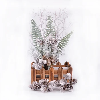 

10Pcs Mini Christmas Tree Fake Pine Trees Diy Colorful Xmas Photo Prop For Christmas Party Table Decoration Home New Year Decor
