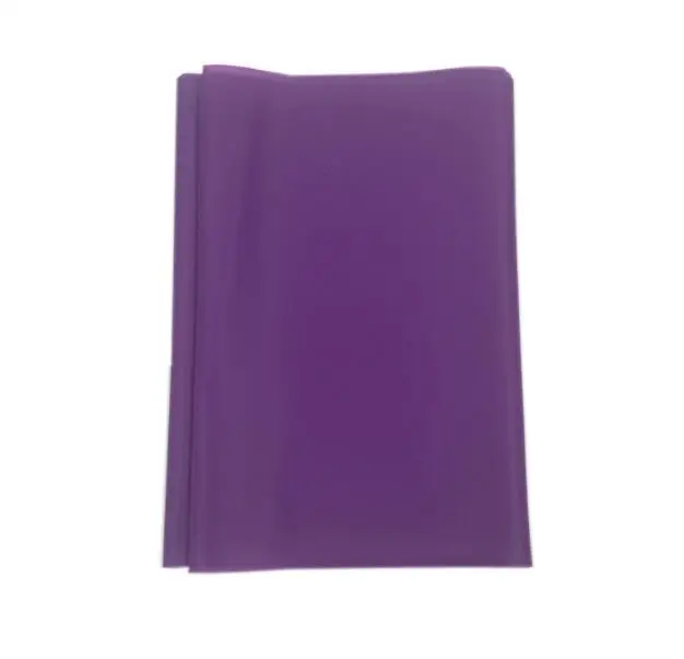 Purple Эластичная эластичная резинка для йоги, пилатеса, растягивающаяся, для упражнений, для рук, ног, фитнеса, толщина 1,2 мм, одинаковое сопротивление, 0,35 М - Color: Purple