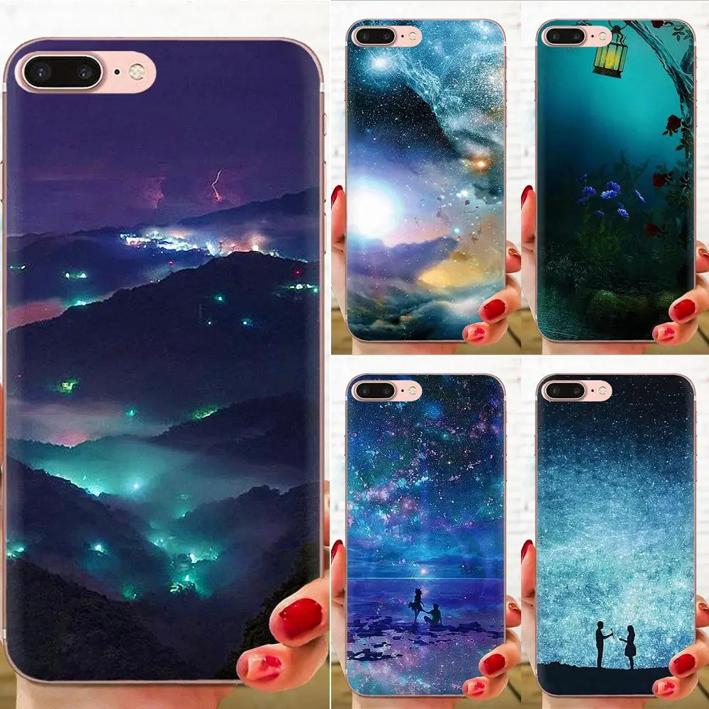 For Huawei Nova 2 V20 Y3II Y5 Y5II Y6 Y6II Y7 Y9 G8 G9 GR3 GR5 GX8 Prime 2018 2019 TPU Coque Beautiful Scene | Мобильные телефоны и