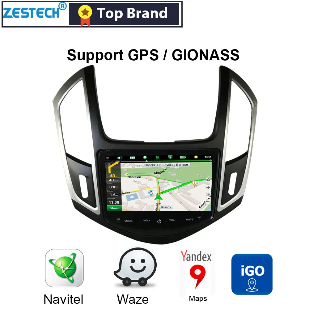 Android 2 din Автомобильный Радио dvd мультимедийный плеер для Chevrolet Cruze Авто радио gps dvd мультимедиа рулевого управления SWC con