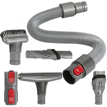 

Universal Vacuum Cleaner Floor Brush Head Replacement, 6 pcs/set Suction Head Nozzle Hose Adapter Replacement Accessories Suitab