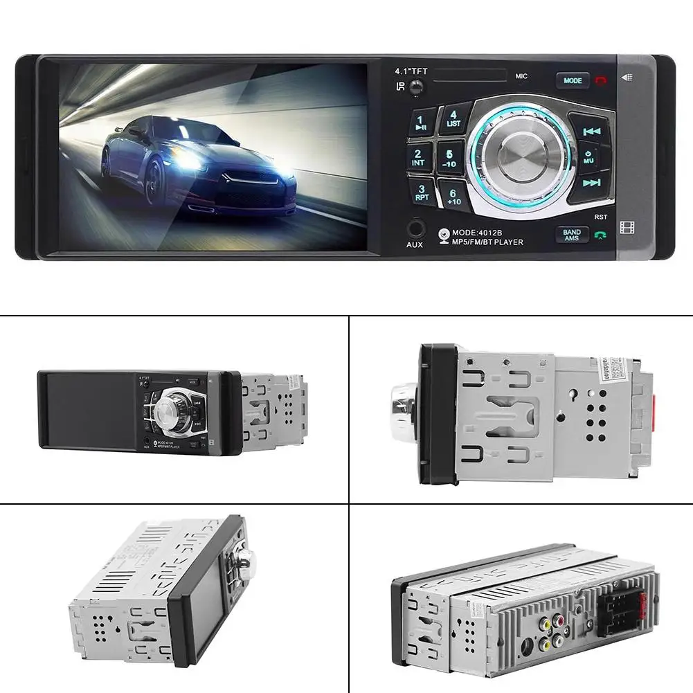 Автомагнитола 1 DIN автомобильный mp5 плеер FM радио автомобильное аудио стерео Bluetooth