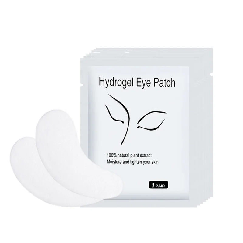 50 pairs lot Paper Patches Eyelash Under Eye Pads Lash Eyelash Extension Hydrating Eye Tips Sticker 3