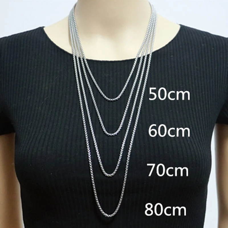 Chain Necklace Punk Rock Man 