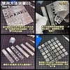 Chip-Shaped Scoring Auxiliary Ruler Tool for Military Model Body Detail Modification AJ0094 4