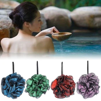 

New Double color Shower Sponge body Exfoliation Mesh Shower Ball body cleaning Skin Care Scrubber Bathroom Accessories Brush
