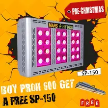 Mars гидро светодиодный светильник для выращивания полный спектр для Pro II 600 Вт комнатные растения парниковые садовые гидропонные системы растительный светильник