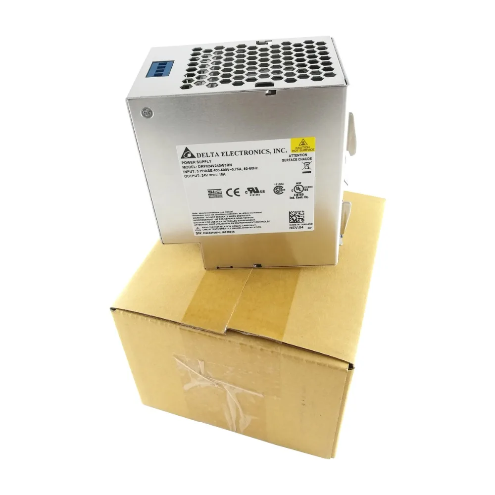 DRP024V240W3BN Delta rail источник питания 24V10A трехфазный импульсный источник питания, выходная мощность 240 Вт