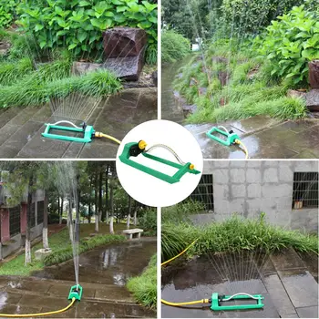 

16 Jets Garden Lawn Automatic Irrigation Sprinkler Rotating Watering Device Sprinklers Automatic Lawn Watering 360 Rotating Lawn