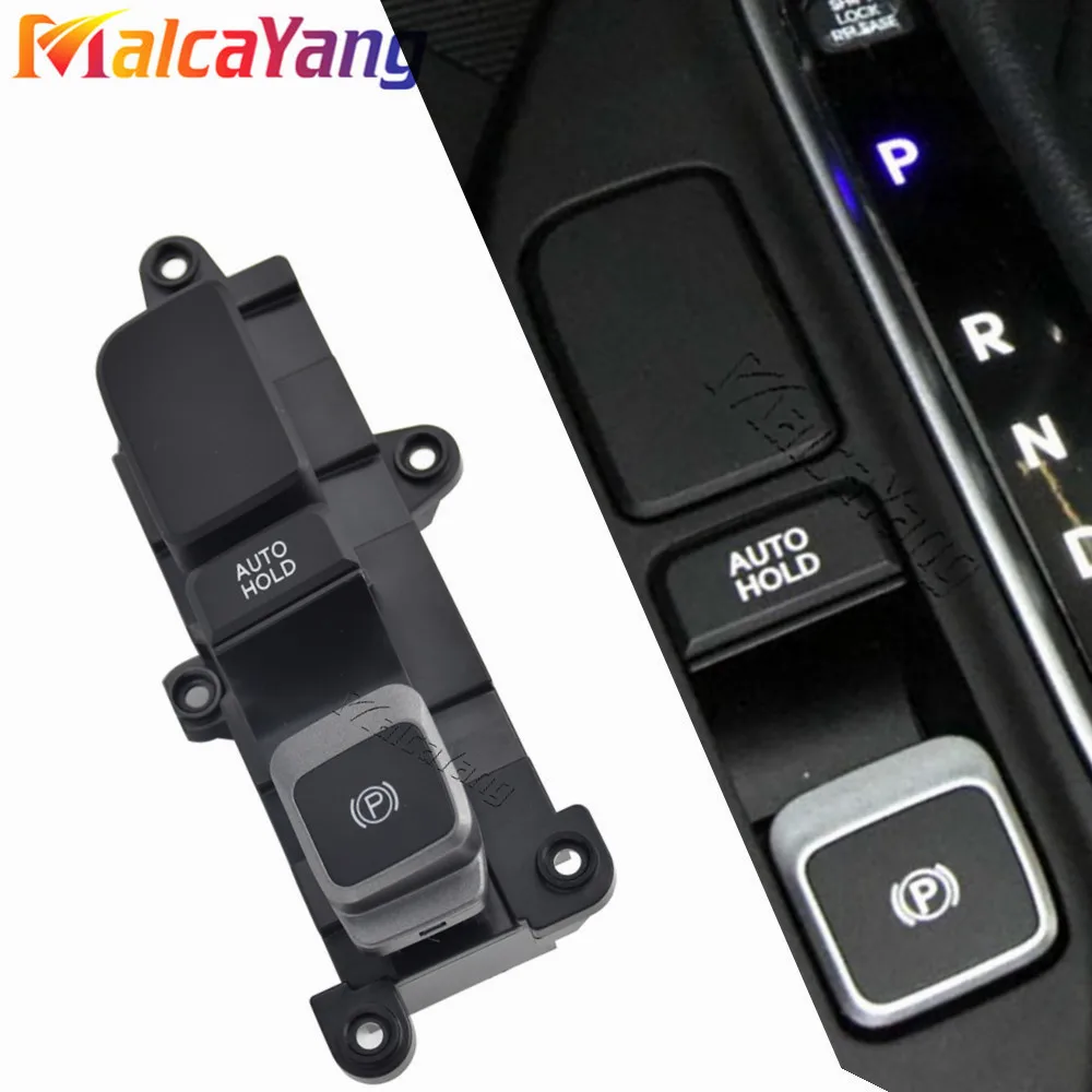 Pulsante Freno Di Stazionamento Per Hyundai Santa Fe 2017-2019 E Santa Fe XL 2019 - Ricambio Nero Con Numero OE 933102w3154x