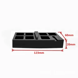 Tático airsoft m4 acessórios ar15 arma ferradura ferramenta vise bloco braçadeira rifle menor receptor para a caça tiro