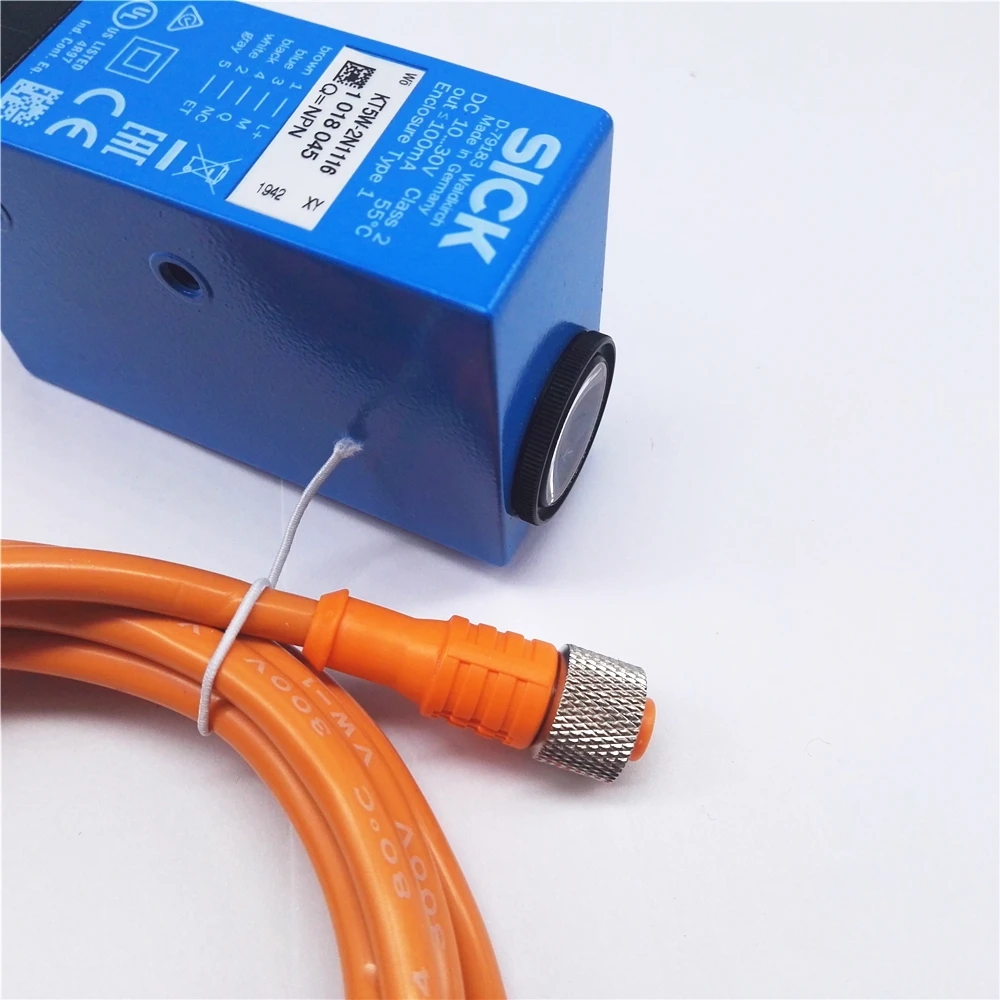 И KT5W-2N1116 датчик цвета и кабель светильник глаз мешок машина DC 10-30 в NPN выход сделано в германии