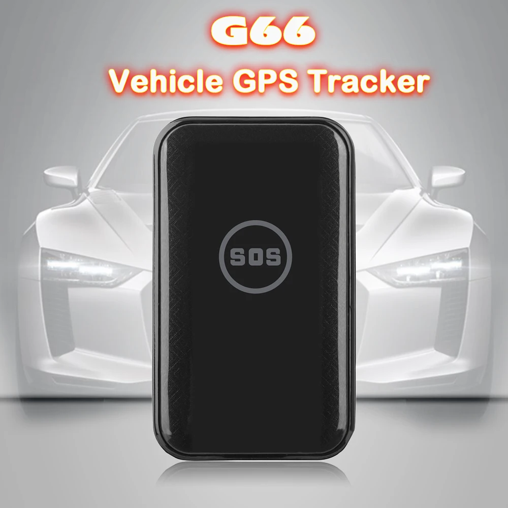 G66 Многофункциональный умный сильный магнитный GPS трекер для транспортного средства история пути воспроизведения низкая батарея сигнализации слежения локатор