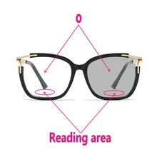 Модная большая оправа, фотохромные линзы, очки для чтения, женские, мужские, унисекс очки, двойной светильник, очки для дальнозоркости+ 1,0 1,5 2 NX