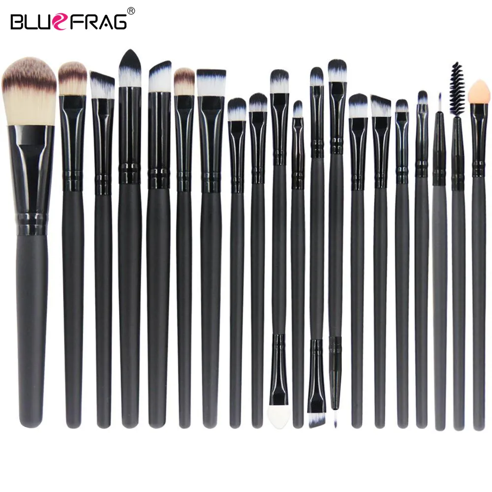 

Hot Makeup Brushes Set 20/18/15/2Pcs Eye Shadow Foundation Powder Eyeliner Eyelash Lip Make Up Brush Cosmetic Beauty Tool Kit