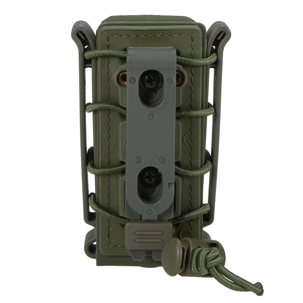 

Outdoor Tool 9MM Mag Pouch Molle Poly Mag Hunting Equipment Magazine Holder Holster Extra Belt Clip