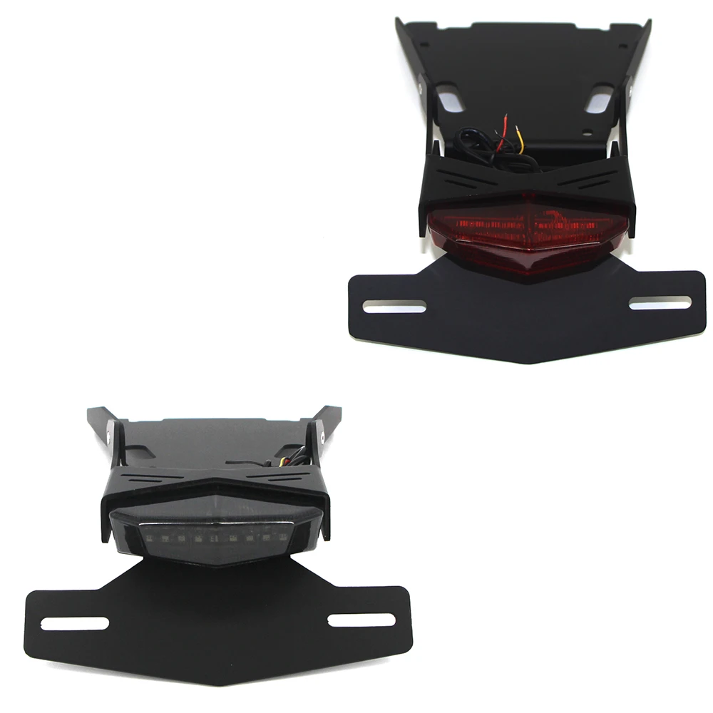 

Motorcycle Tail Mount License Plate Bracket Brake Rear Lamp Taillight For BMW R NINE T NINET Racer Scramble R9T 2014-2018 2019