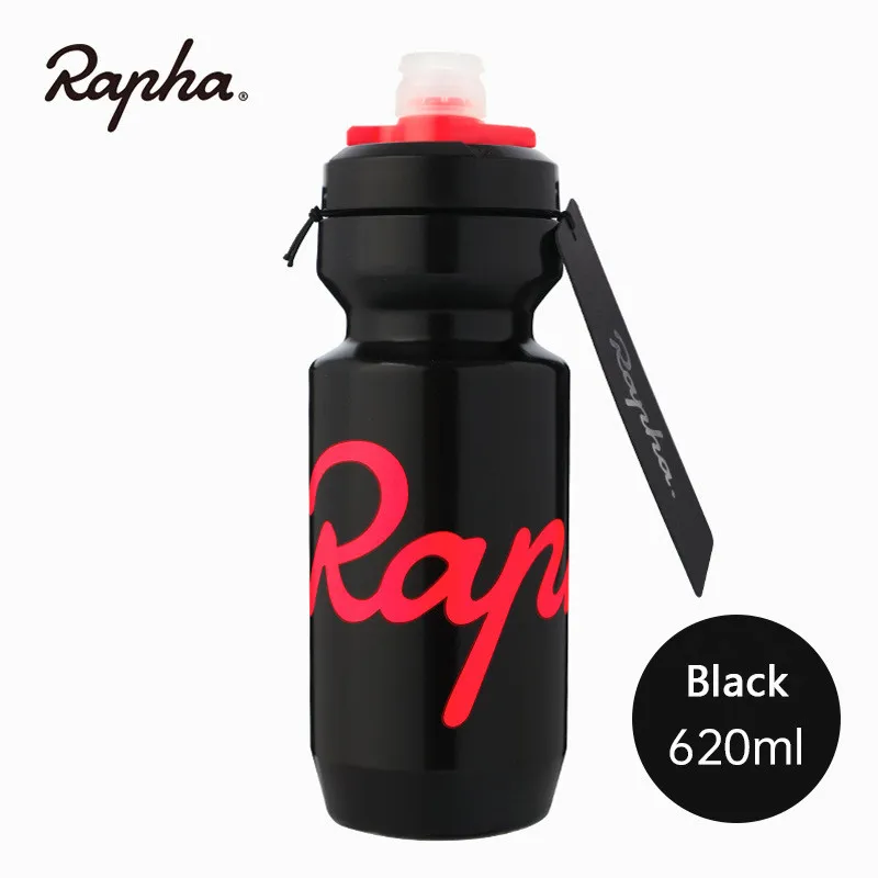 Rapha 620ml Cycling Water Bottle Bicycle kettle Leak-proof Squeezable Taste-free BPA-free Plastic Camping Hiking Outdoor Sports