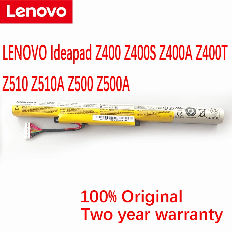 LENOVO Ideapad Z400 Z400S Z400A Z400T Z510A Z500 Z500A L12L4K01 L12M4E21 L12M4K01 Оригинальный аккумулятор для