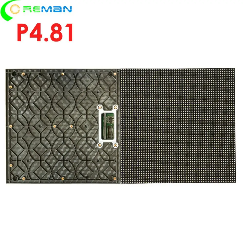 Бесплатная доставка P4.81 наружная светодиодная электронная панель дюймовая