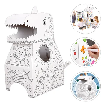 

1pc Educational Toy Assemble Animal Puzzle Creative Drawing Paper Doll DIY Doodle Toy for Boys Children Girls