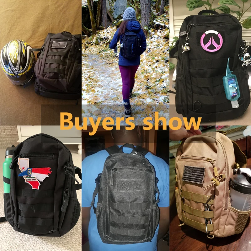 Outdoor Tactical Backpack Military Rucksacks Men 15L 20L Waterproof Sport Travel Backpacks Camping Mochila Fishing Hunting Bags