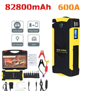 

Audew 82800mAh 4USB 12V Car Jump Starter 600A Multifunction Emergency Charger Battery Power Bank Kit Auto Jump Starter Booster