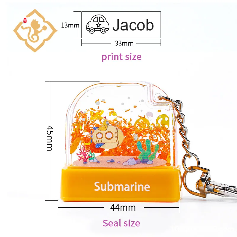 Name Stamp Name Stickers Name Sticker Name Stamps Cute Cartoon Patterns Children's Clothing And Schoolbags For Marking Multi-Purpose Children's Stamps