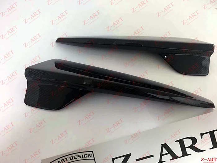 Z-ART Настоящее карбоновое волокно передняя губа для Benz C class- карбоновое волокно передний подбородок для Mercedes Benz W205 карбоновый передний спойлер
