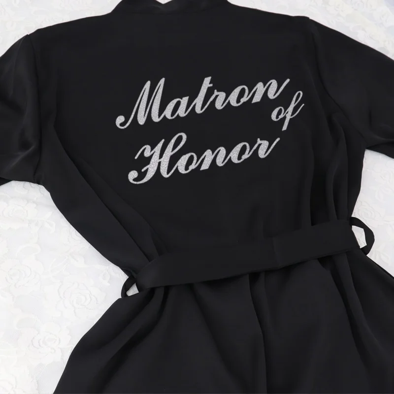 黑色 Matron of Honor