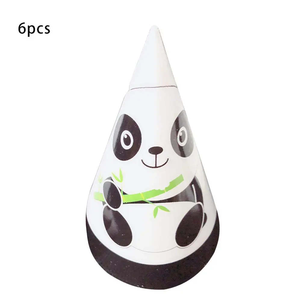 

10Pcs Panda Birthday Festerval Wedding Decorative Tools Holiday Party Cutlery Set Paper Cup Paper Tray