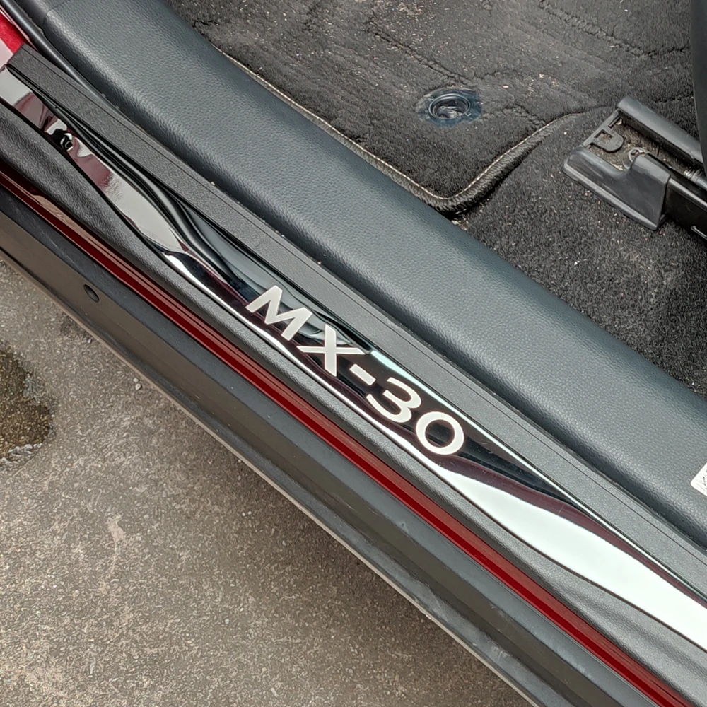 For Mazda Mx30 Mx30 Car Accessories Door Sill Pedal Protector Scuff