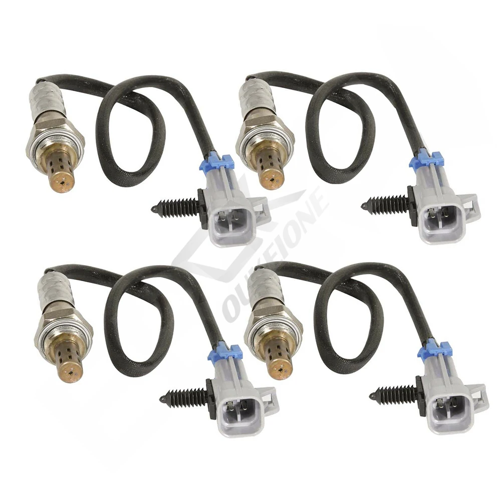 4pcs O2   4   Ʈ ٿ Ʈ 03 04 05 ĳ ÷̵ Chevrolet Avalanche GMC Sierra 5.3L