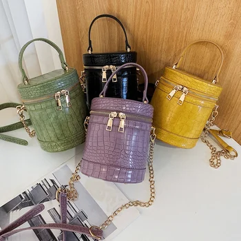 

ular Female Bag Fashion Wild Bag Mobile Phone Bag Bucket Bag Trend Bag