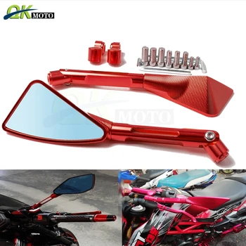 

Motorcycle CNC Aluminum Scooters Racer Rearview Side View Mirror For KAWASAKI Z750 Z800 Z1000 YAMAHA YZFR1 R6 R3 R125 MT09 parts