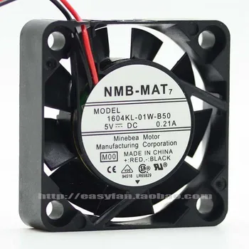 

New original NMB 1604KL-01W-B50 4010 5V 0.21A 4cm double ball cooling fan 40x40x10mm cooler