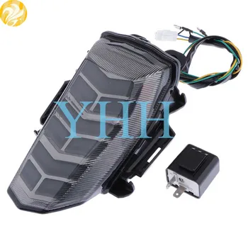 

LED Universal Plastic Motorcycle LED Brake Tail Light/ Indicator For YAMAHA YZF-R15 V3 2017-2018 Waterproof Tail Light