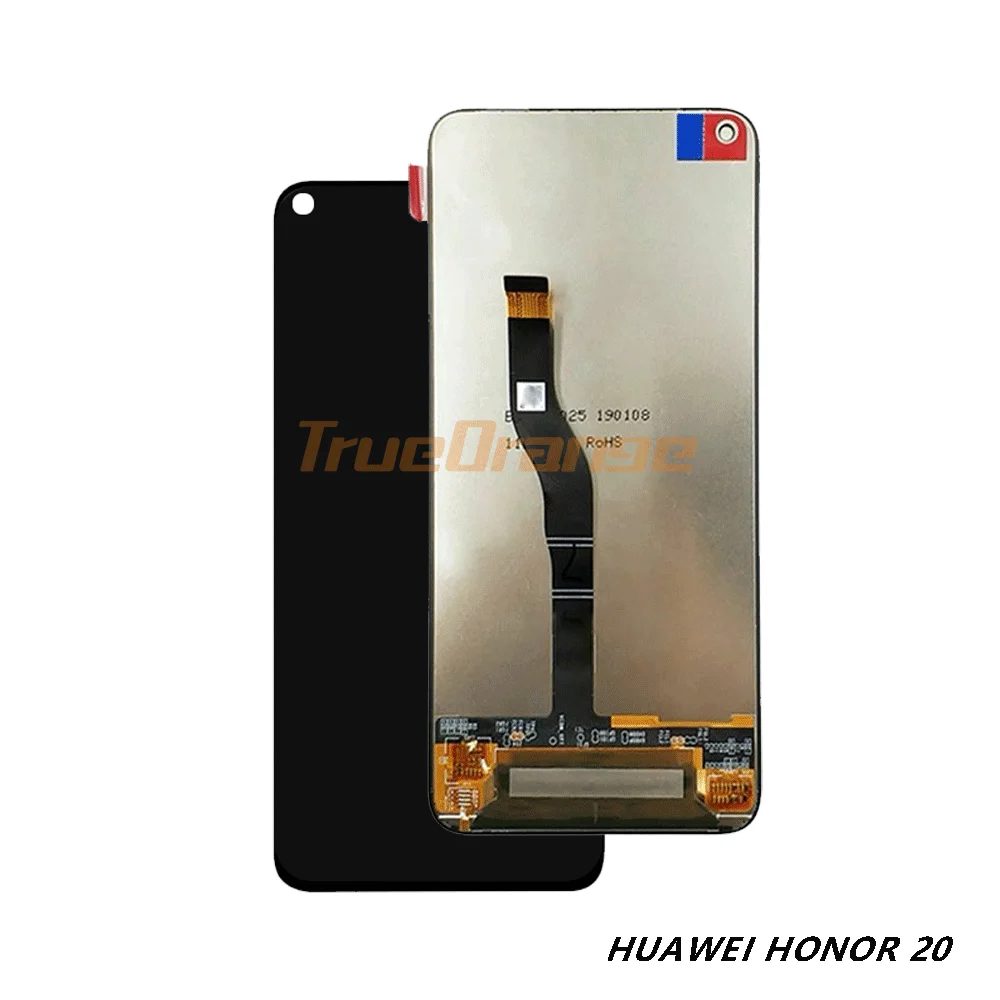 Для Huawei Honor 20 LCD сенсорный экран дигитайзер для сборки с корпусом запасные части