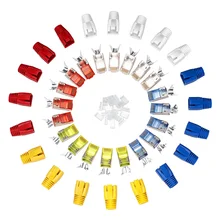 Cat7 rj45 conector 8p8c cabo ethernet modular cabeça plugue banhado a ouro gato 7 crimp rede rj 45 cat7 colorido crimper conector