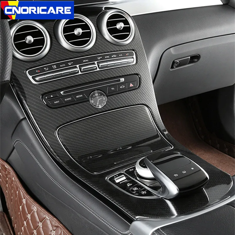 Декоративная накладка для центральной консоли автомобиля ABS отделка Mercedes Benz C Class