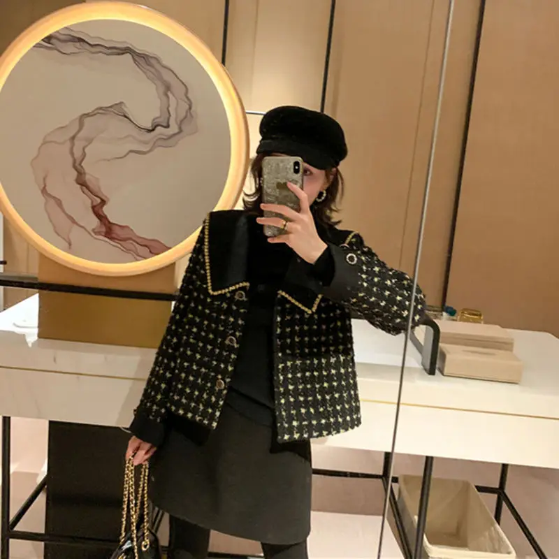 

Graceful Dress Outfit Women's Autumn and Winter 2020 New Fashion Temperament Two-Piece Set Western Style