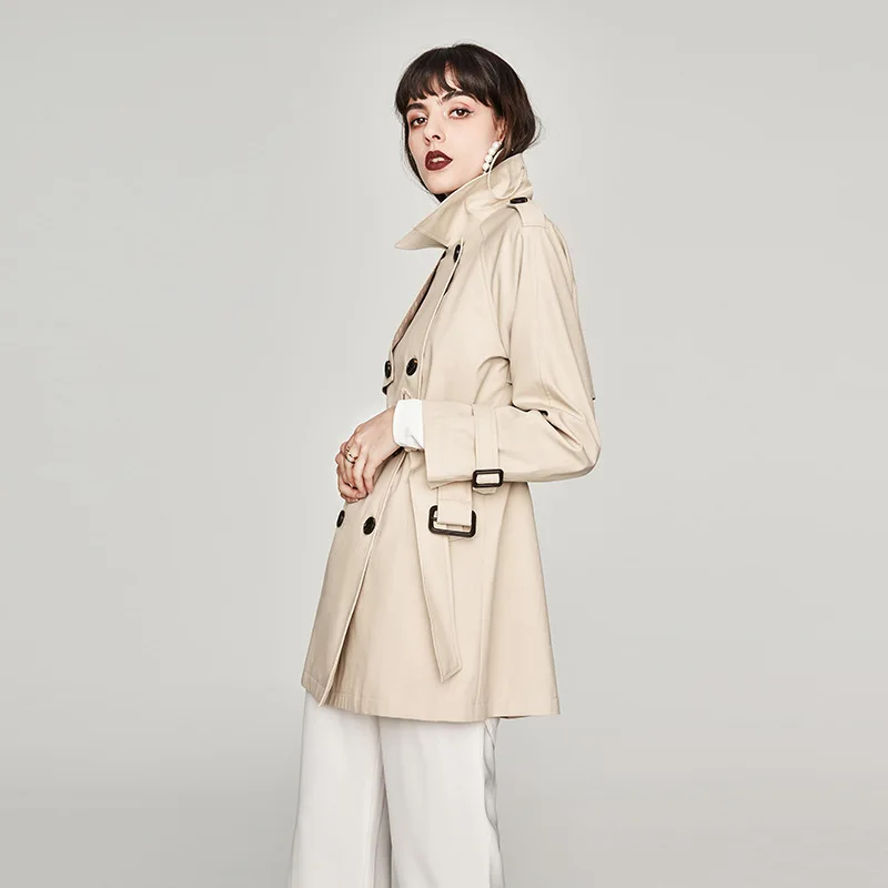 

Jiaze Huafeng Clothing WOMEN'S Dress Mid-length 2019 Spring New Style Korean-style Spring And Autumn Spring Short-height Short C