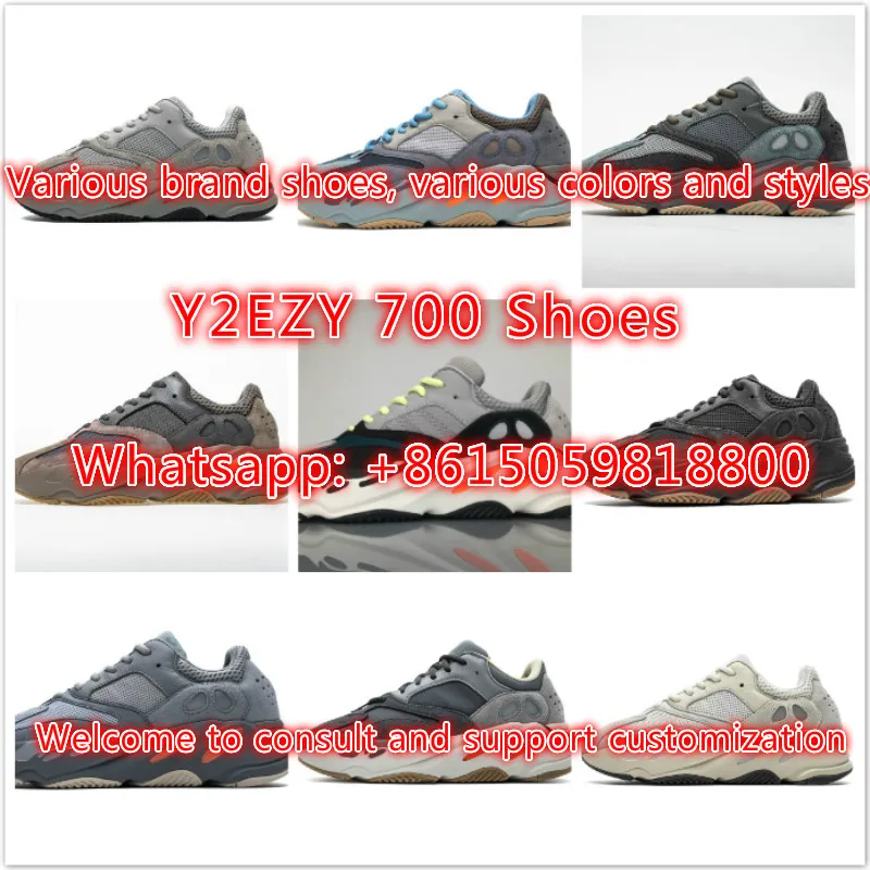 

White 700 v2 Women Chunky Sneakers Women Luxury Brand Shoes Running Shoes For Men Casual Shoes zapatillas hombre chaussure femme