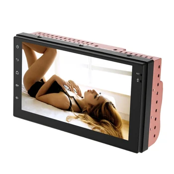 

Hot Universal 7'' Smart Android 6.0 2 Din Car Stereo Radio Player GPS Navigator Multimedia Entertainment with BT WIFI AM/FM Free
